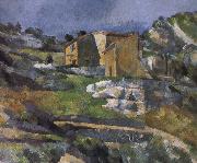 Paul Cezanne house near the valley oil painting reproduction